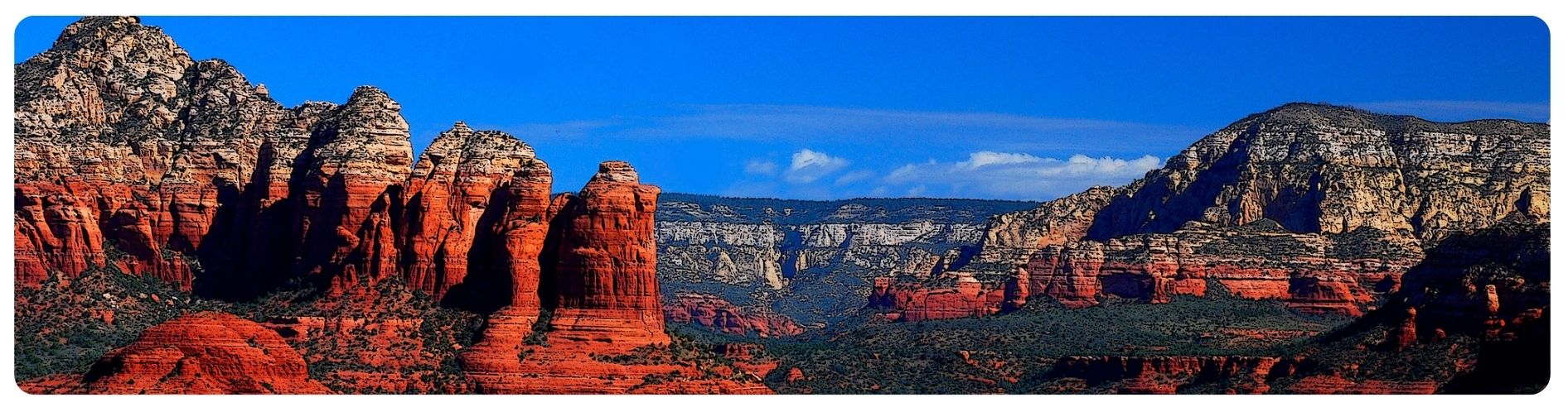 red rock formations